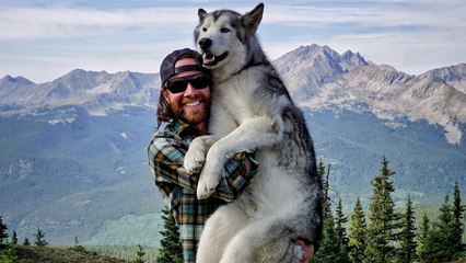 Voyage autour du monde, Kelly Lund et son chien forment une équipe inséparable