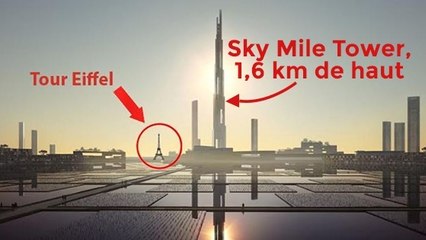 Next Tokyo 2045 : la plus haute tour du monde s'élèvera à 1,6 km
