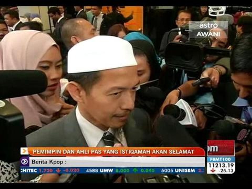 Pemimpin dan ahli PAS yang istiqamah akan selamat