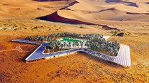 Oasis Eco Resort : un hôtel écologique autour d'une oasis aux Emirats-arabes-unis