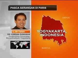 Pasca serangan di Paris: Reaksi penganalisis Universitas Muhammadiyah, Yogyakarta