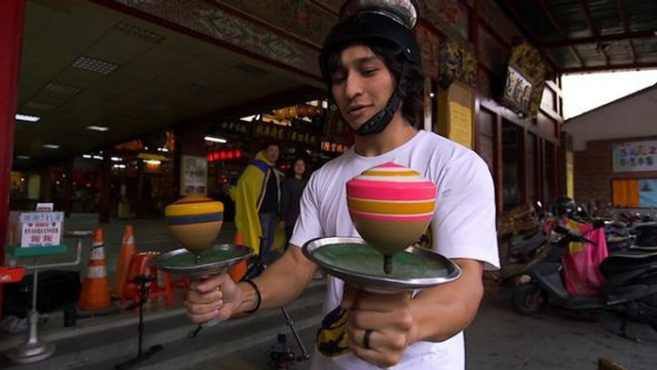 Les toupies, un art taïwanais