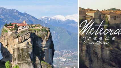 Monastères des Météores : le village grec le plus sacré au monde