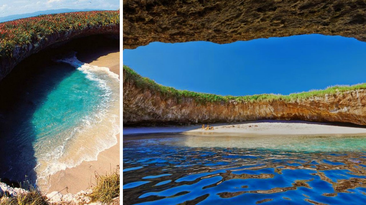 Iles Marieta (Mexique) : une plage cachée dans une grotte à ciel ouvert