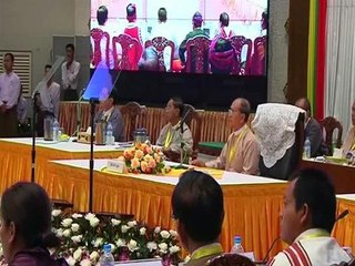 Myanmar's Thein Sein promises smooth transition