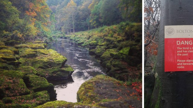 The Bolton Strid : la rivière anglaise avaleuse d'Hommes