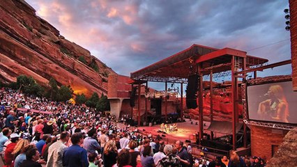 Red Rocks : venez assister à un concert à plus de 2000 mètres d'altitude dans le Colorado (Etats-Unis)