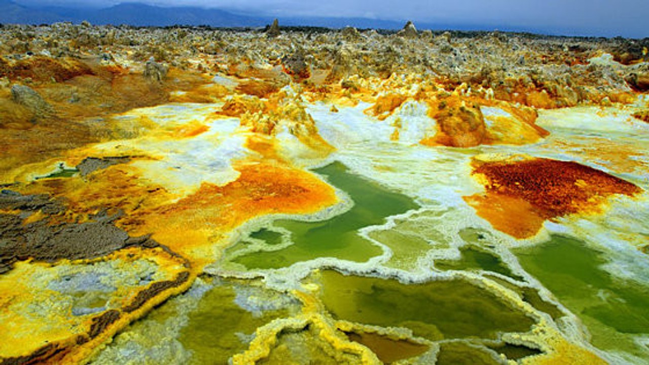 Désert de sel de Danakil : Un des endroits les plus chauds et inhospitaliers de la planète