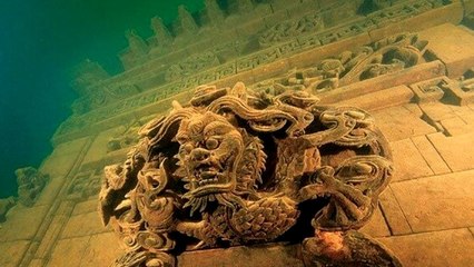 Shi Cheng (Chine) : la Cité des Lions engloutie dans le Lac des Mille Îles