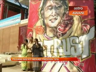 Peluang Suu Kyi menjadi presiden tipis