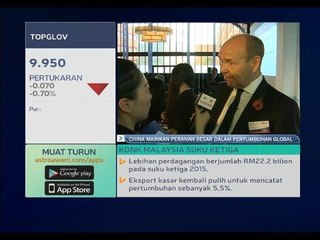 China mainkan peranan besar dalam pertumbuhan global