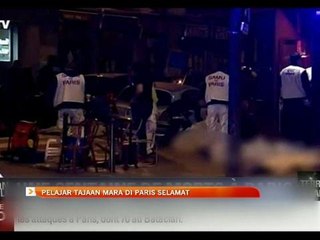 Pelajar tajaan MARA di Paris selamat