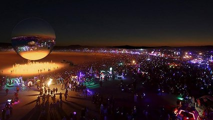 Une sphère réfléchissante géante en projet pour le Burning Man !