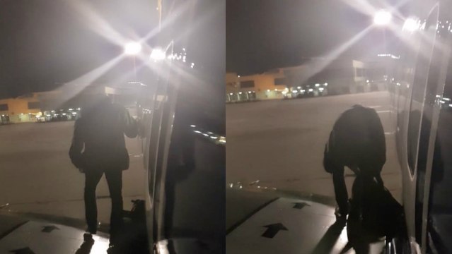 Bloqué dans son avion, un passager de Ryan Air tente de s'en aller par l'aile