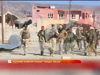 Pejuang Kurdish kuasai tengah Sinjar