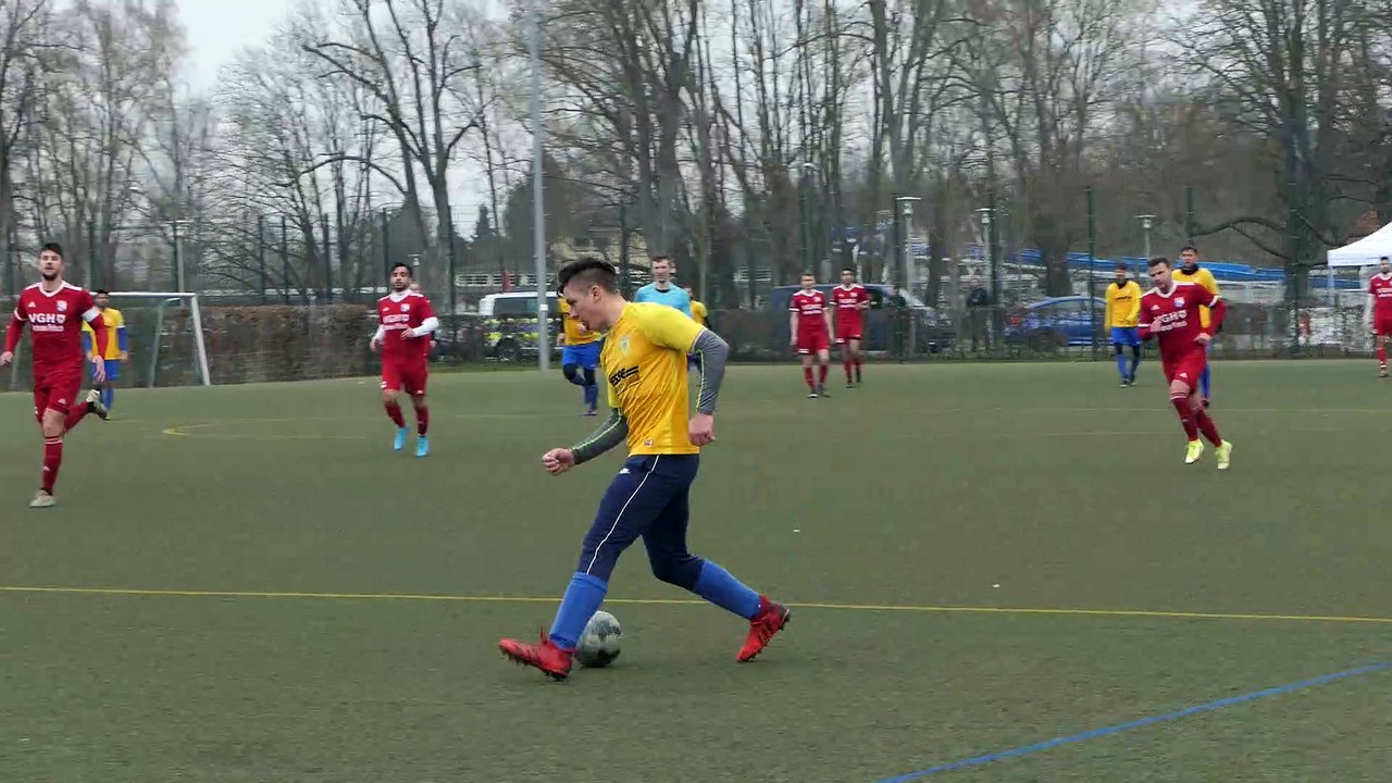 Das 4:0 für den SC Rosdorf durch Timo Scharf gegen Groß Ellershausen