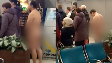 Un Russe tente de prendre l'avion nu pour des raisons aérodynamiques
