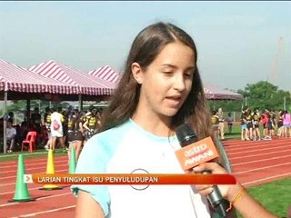 Larian tingkat isu penyeludupan