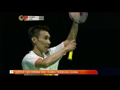 Datuk Lee Chong Wei juara Terbuka China