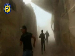 Panic on the streets in Douma