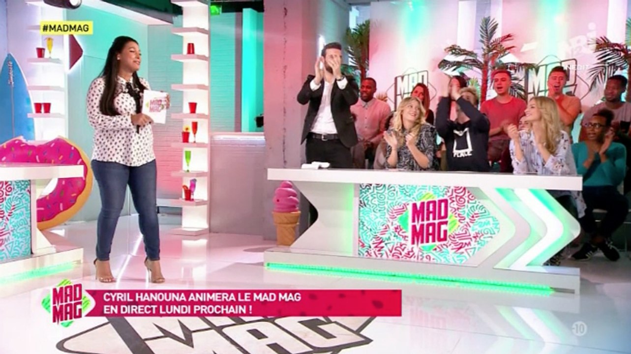 Ayem annonce Hanouna au Mad Mag
