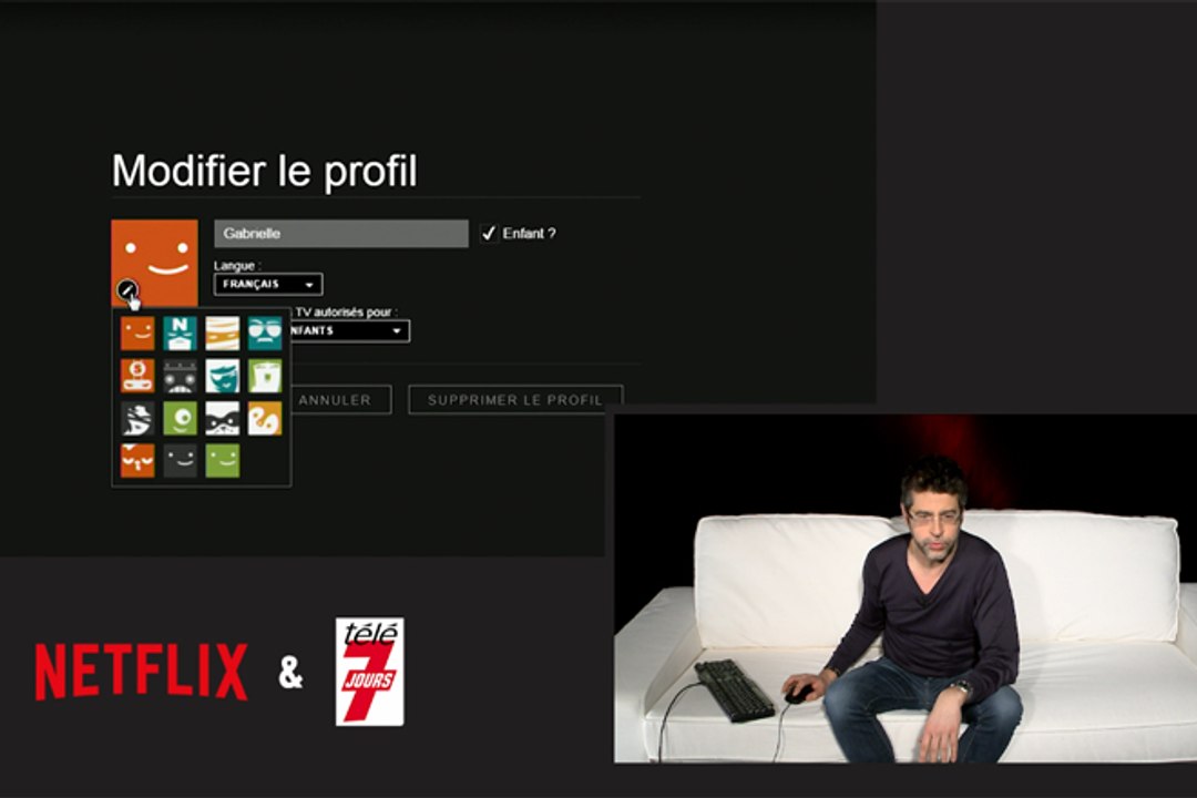Tuto Netflix 2 - Gestion des profils