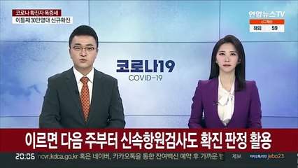 이르면 다음 주부터 신속항원검사도 확진 판정 활용