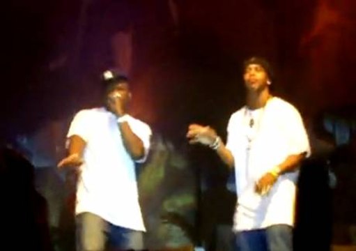 Ronaldinho et 50 Cent en duo