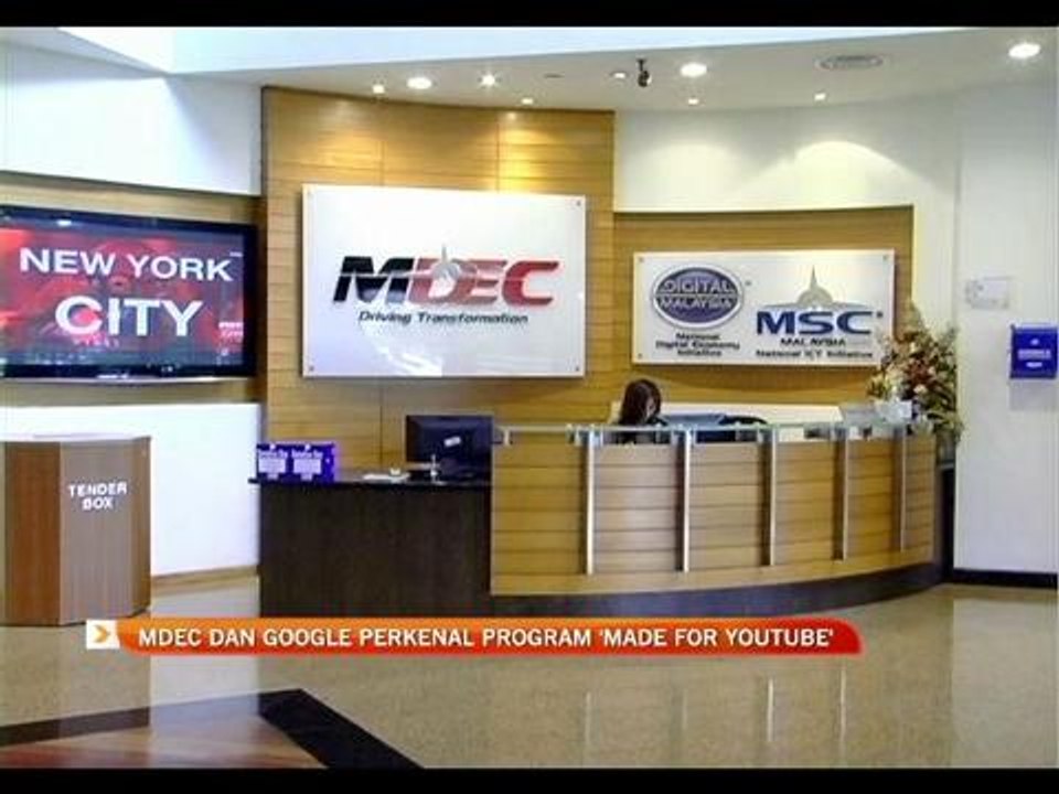 MDEC dan Google perkenal program 'Made for YouTube'