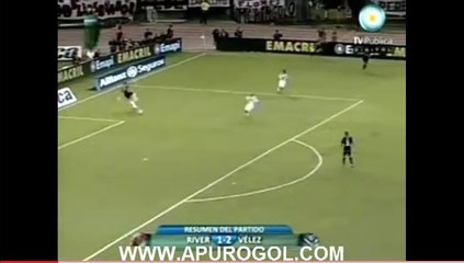 Le but gag encaissé par le gardien de River Plate