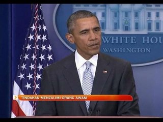 Paris : Tindakan menzalimi orang awam - Barack Obama