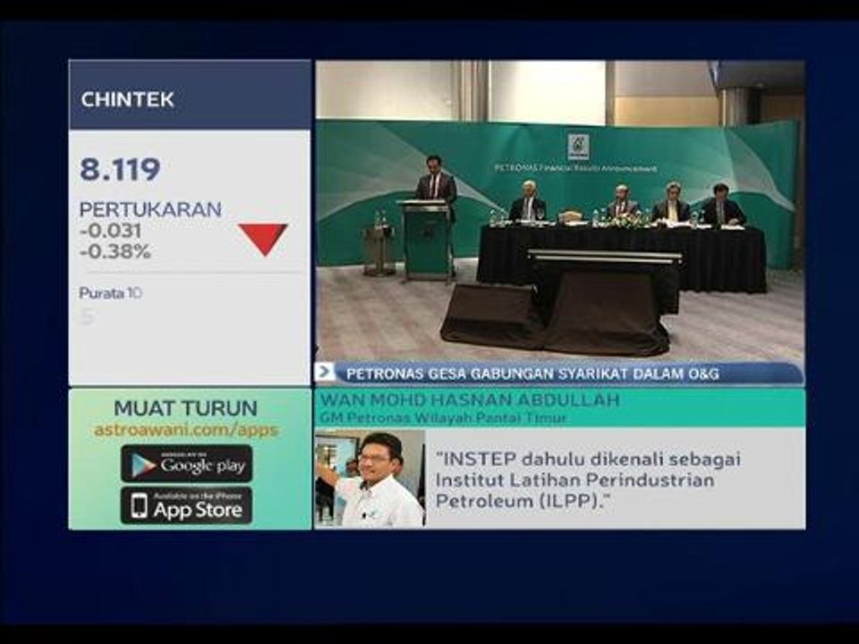 Petronas gesa gabungan syarikat dalam Oil & Gas