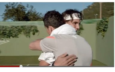 Cristiano Ronaldo et Rafael Nadal se défient dans une pub Nike