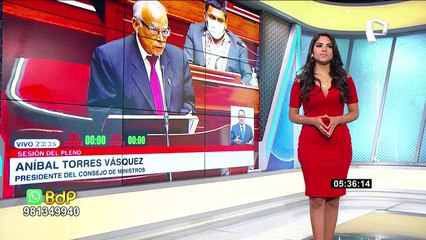 Castillo agradece al Congreso por voto de confianza: "Demostremos que podemos gobernar democráticamente"