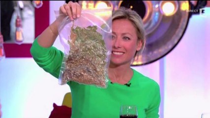 Le zapping du 28/02 : Le cadeau très particulier de Michel Cymes à Anne-Sophie Lapix