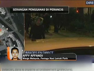 Warga Malaysia di Paris ceritakan detik cemas