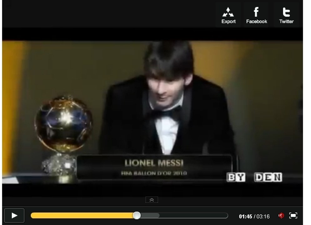 FC Barcelone: Le Rap de Messi