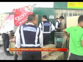Pasaraya dikesan jual produk tamat tempoh