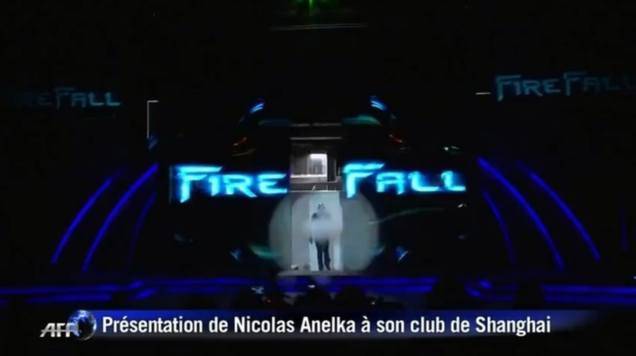 Shanghai Shenhua présente Nicolas Anelka à ses fans