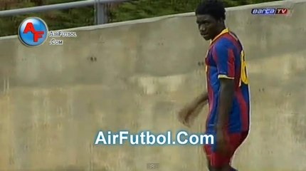 FC Barcelone: Jean-Marie Dongou, le successeur de Samuel Eto'o