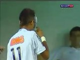 Santos: Neymar voit rouge pour avoir porté un masque