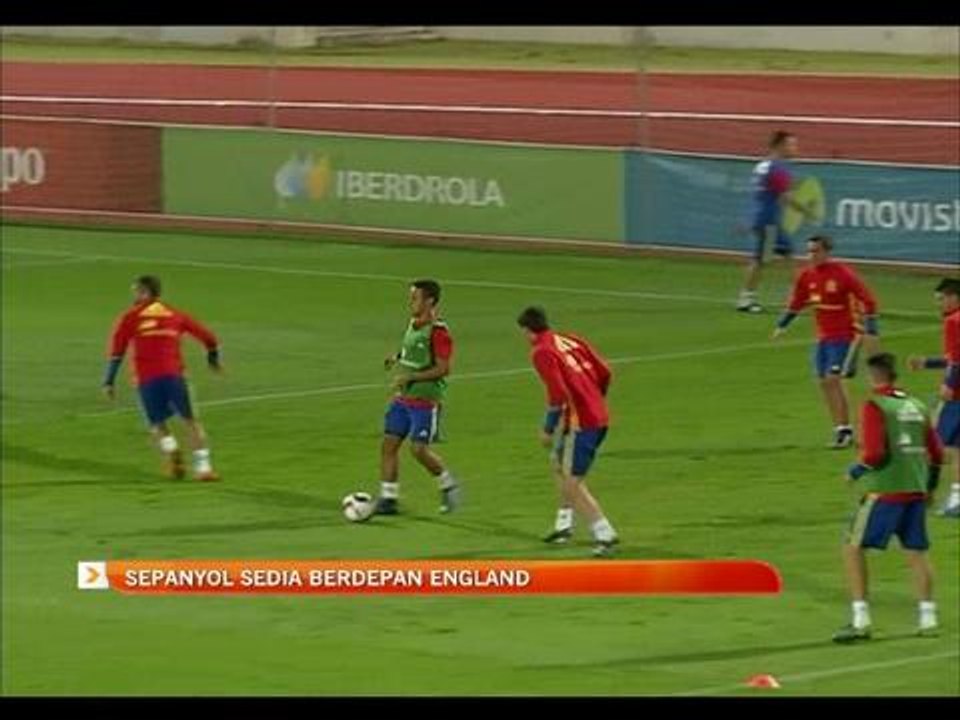 Sepanyol sedia berdepan England