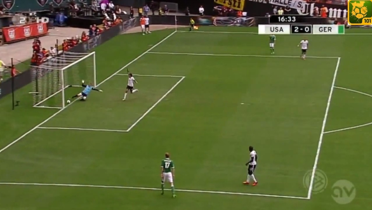 La boulette de Marc-André ter Stegen lors de Etats-Unis - Allemagne