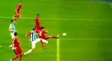 Le but de Mario Mandzukic lors de Juventus Turin - Bayern Munich