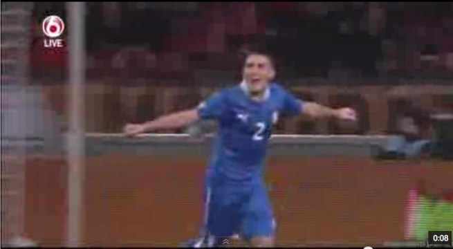 Le but de Marco Verratti lors d'Italie - Pays-Bas