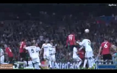 Le but de Danny Welbeck lors de Real Madrid-Manchester United