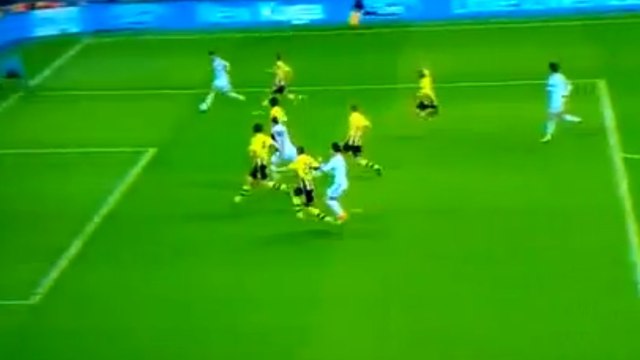 Le but de Karim Benzema lors de Real Madrid - Borussia Dortmund