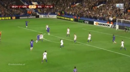 Le but de David Luiz sublime lors de Chelsea - FC Bâle