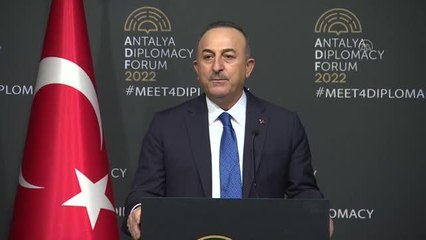 Çavuşoğlu: "İnsani koridorların açık tutulması gerektiğini vurguladık"