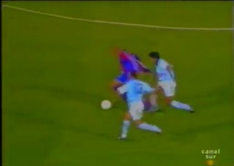But de Ronaldo FC Barcelone - Compostelle 1996